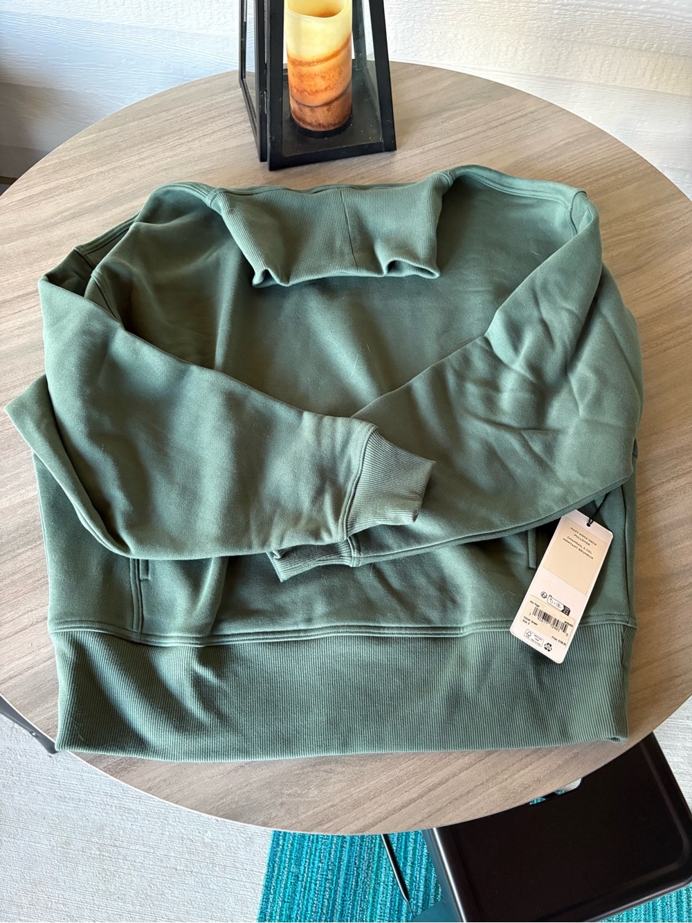 alo Hazy Mock Neck Pullover